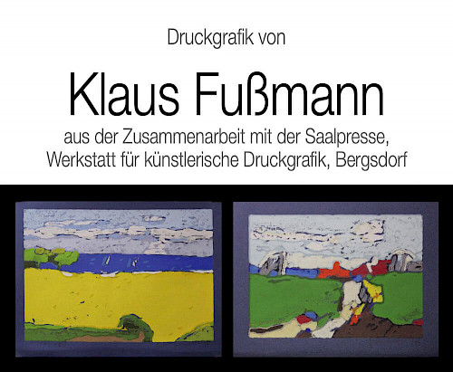 Druckgrafik von Klaus Fußmann