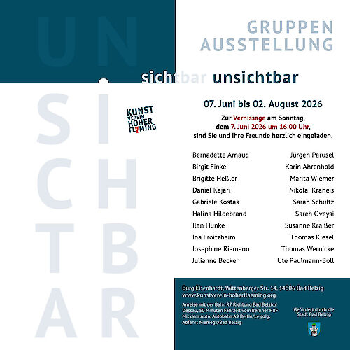 sichtbar – unsichtbar
